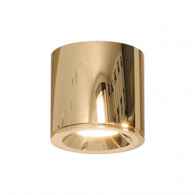 Lampa spot tuba do łazienki Luna 8cm H7,5cm złoty błyszczący Yaskr