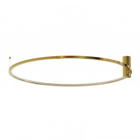 Plafon ring nowoczesny Ringa LED 90cm 3000K/3500K/4000K złoty błyszczący Yaskr