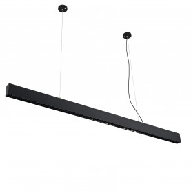 Lampa wisząca podłużna Sigi LED 3000K 36W 3932lm 120cm czarna Yaskr