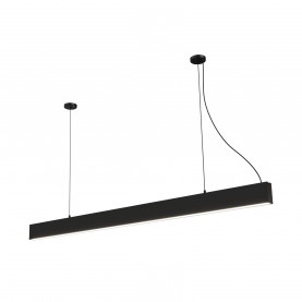 Lampa wisząca podłużna Sigi LED 3000K 36W 3402lm 120cm czarna Yaskr