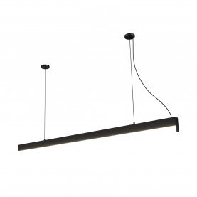 Lampa wisząca podłużna Sigi LED 3000K 36W 3169lm 120cm czarna Yaskr