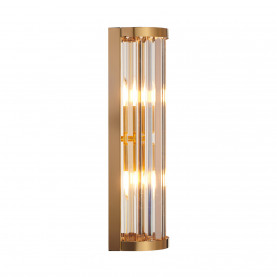 Kinkiet kryształowy glamour Exellent 45cm złoty Step Into Design