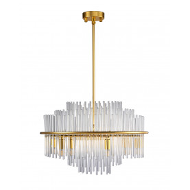 Żyrandol kryształowy Luxoria LED 50cm przeźroczysto-złoty Step Into Design