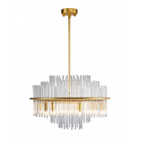 Żyrandol kryształowy Luxoria LED 50cm przeźroczysto-złoty Step Into Design 2