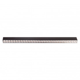 Plafon podłużny Flex LED 58cm 3000K 15W czarny MaxLight