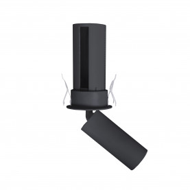 Reflektor sufitowy podtynkowy Halo E LED 3000K czarny MaxLight