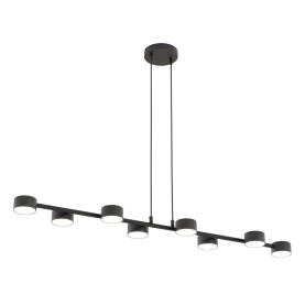 Lampa wisząca podłużna Megara VI 115cm czarna Emibig
