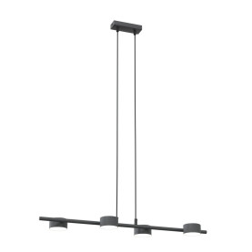 Lampa wisząca podłużna minimalistyczna Sora IV 80cm czarna Emibig 2
