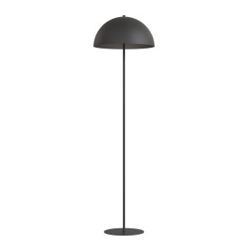Lampa podłogowa grzybek Mogu 44cm H135cm czarna Emibig
