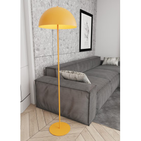 Lampa podłogowa grzybek Mogu 44cm H135cm pomarańczowa Emibig