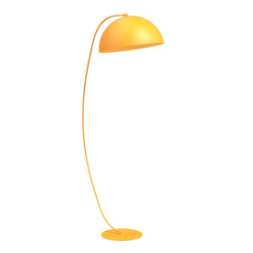 Lampa podłogowa łukowa Arcos 60cm H150cm pomarańczowa Emibig
