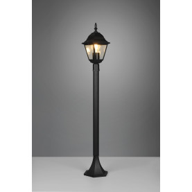 Latarnia ogrodowa zewnętrzna retro Livenza 100cm czarny mat Trio
