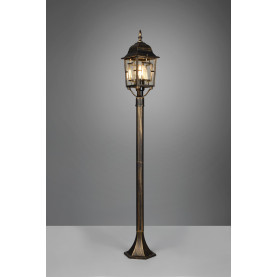 Lampa zewnętrzna latarnia Volturno 100cm rdzawy antyczny Trio