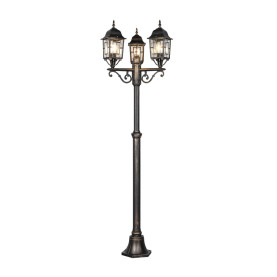 Lampa zewnętrzna latarnia Volturno 200cm rdzawy antyczny Trio