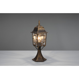 Lampa zewnętrzna latarnia Volturno 47,5cm rdzawy antyczny Trio