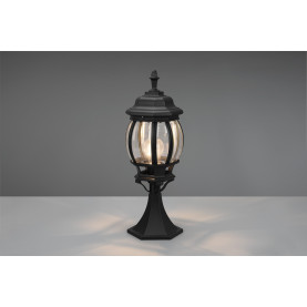 Lampa zewnętrzna stojąca Elvo 49cm czarny mat Trio