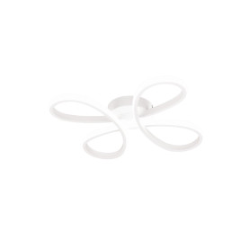 Plafon nowoczesny Fly LED 4000K 40cm biały Trio 2
