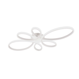Plafon nowoczesny Fly LED 4000K 83cm biały Trio