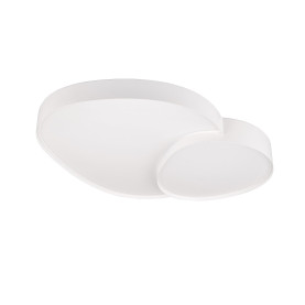 Plafon z pilotem nowoczesny Rise LED 70x66cm biały Trio