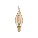 Żarówka ściemniana LED E14 4W 400lm 2700K 3,7cm bursztynowa 990-4790 Trio