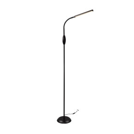 Lampa podłogowa ze ściemniaczem Toro LED 145cm czarna Reality