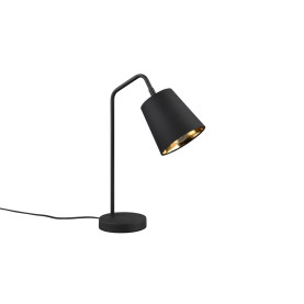 Lampa na biurko z abażurem Buddy czarna Reality