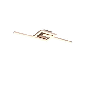 Plafon nowoczesny regulowany Viale LED 3000K 54,4cm nikiel Reality