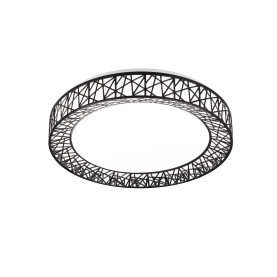 Plafon z pilotem sterowania Cluster LED 48cm czarny Reality 2