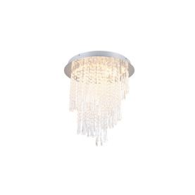 Żyrandol kryształowy sufitowy Pomp LED 2700-6500K 45cm Reality