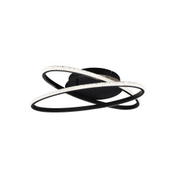 Plafon nowoczesny ściemniany Lane LED 4000K 58cm czarny Reality 2