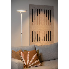 Lampa podłogowa z dotykowym ściemniaczem Celeste LED 174cm biała Lucide