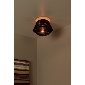 Plafon sznurkowy Jessica 30cm czarny Lucide