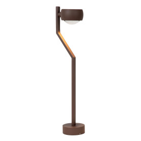Słupek ogrodowy nowoczesny Estal LED 2700K 50cm rdzawy brąz Lucide