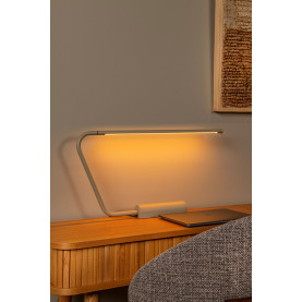 Lampa nowoczesna na biurko ze ściemniaczem Madison LED taupe Lucide