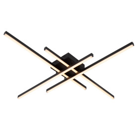 Plafon nowoczesny ze ściemniaczem Novak LED 2700K-4000K 80cm czarny Lucide 2