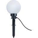 Lampa zewnętrzna kula Bolo Biały/Czarny Reality