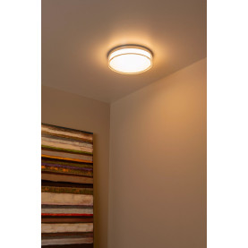 Plafon łazienkowy ze ściemniaczem i zmienną barwą światła Plano LED 2700K-4000K 28cm Lucide 2