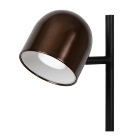 Lampa podłogowa z regulacją światła Skanska Rech LED 137cm czarny / brąz Lucide 2