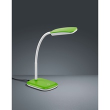 Funkcjonalna Lampa biurkowa Boa LED Zielona Reality do gabinetu i pracowni.