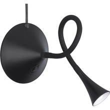 Funkcjonalna Lampa biurkowa regulowana Viper LED Czarna Reality do gabinetu i pracowni.
