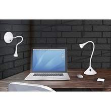 Funkcjonalna Lampa biurkowa regulowana Viper LED Biała Reality do gabinetu i pracowni.