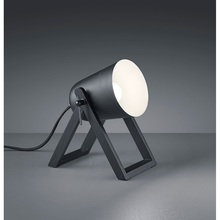 Lampa stołowa industrialna Marc Czarny Mat Reality do sypialni i salonu.