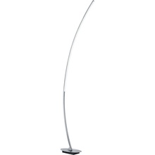 Lampa podłogowa łukowa nowoczesna Solo LED Aluminium Szczotkwane Reality do salonu, sypialni i poczekalni.