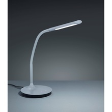 Funkcjonalna Lampa biurkowa Polo LED Popielata Trio do gabinetu i pracowni.