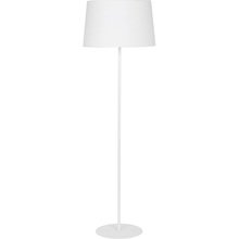 Lampa podłogowa z abażurem Maja 45 Biała TK Lighting do czytania, sypialni i salonu.
