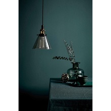 Lampa wisząca szklana retro Disa 18,5 Bursztynowa Nordlux do sypialni, salonu i kuchni.