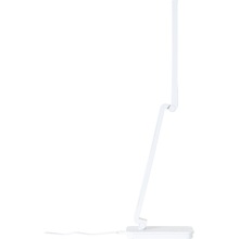 Lampa biurkowa minimalistyczna Tori Led Biała Brilliant do gabinetu i pracowni.