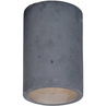 Industrialny Plafon spot betonowy Funta 10 Led Antracyt LoftLight do kuchni, przedpokoju i sypialni.