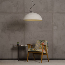 Industrialna Lampa betonowa wisząca Jungle 60 Szara LoftLight do sypialni, salonu i kuchni.