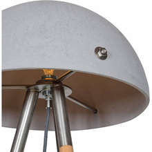 Industrialna Lampa betonowa podłogowa Sfera Szara LoftLight do salonu, sypialni i gabinetu.